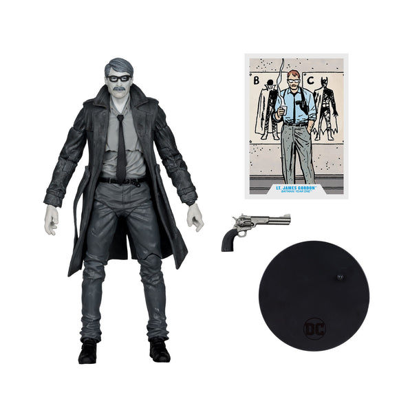 DC Multiverse Batman Year One Part 4 Lt James Gordon Gold Label PLATINUM