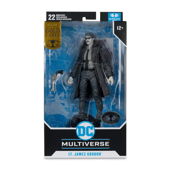DC Multiverse Batman Year One Part 4 Lt James Gordon Gold Label PLATINUM