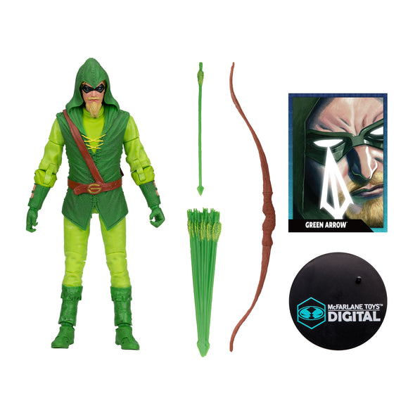 DC Multiverse Green Arrow Classic Longbow Hunter - McFarlane DC Direct Digital