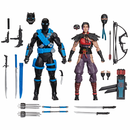 G.I. Joe Classified Series 6" Figure #223 Ninja Force Snake Eyes & Kim Jinx Arashikage-2