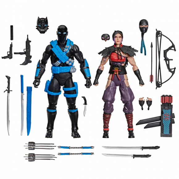 G.I. Joe Classified Series 6" Figure #223 Ninja Force Snake Eyes & Kim Jinx Arashikage