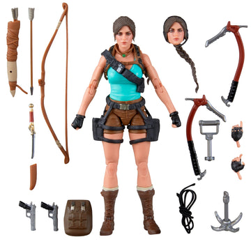 G.I. Joe Classified Series Retro Cardback 6" Collaborative Lara Croft Tomb Raider - 0