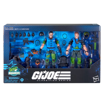 G.I. Joe Classified Series 6" Figure #220 Mad Marauders Footloose Mutt & Junkyard