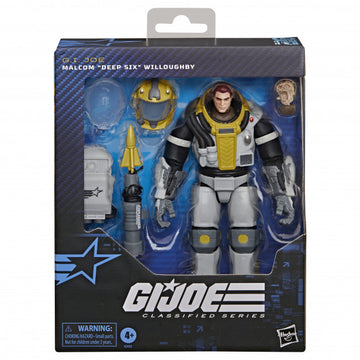 G.I. Joe Classified Series 6" Figure #206 Malcom Deep Six Willoughby