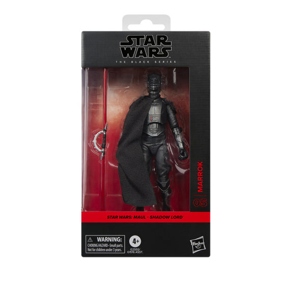 Star Wars Black Series 6" Maul Shadow Lord Marrok