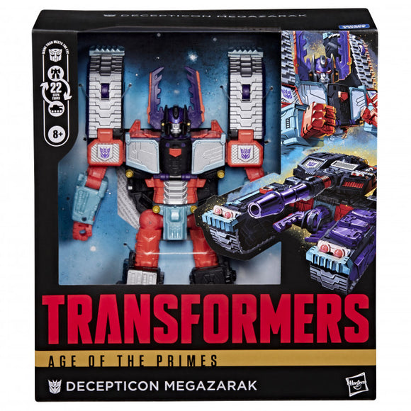 Transformers Leader Class Age of the Primes Decepticon Megazarak