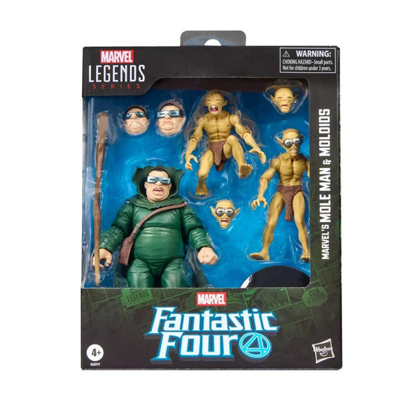 Marvel Legends 6" Fantastic Four Marvel's Mole Man & Moloids
