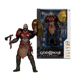 God War Ragnarok Kratos with Ares Armor 7" Deluxe Elite Edition - McFarlane