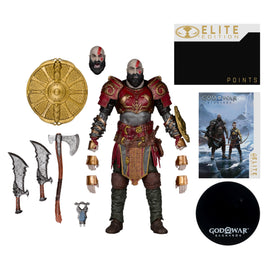 God War Ragnarok Kratos with Ares Armor 7" Deluxe Elite Edition - McFarlane - 0