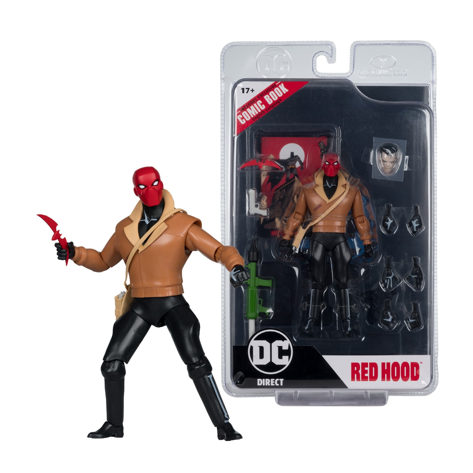 DC Direct Page Punchers Red Hood 6" Batman The Adventures Continue - McFarlane