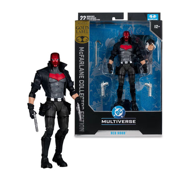 DC Multiverse Collector Edition Red Hood Under The Red Hood Gold Label - McFarlane Toys