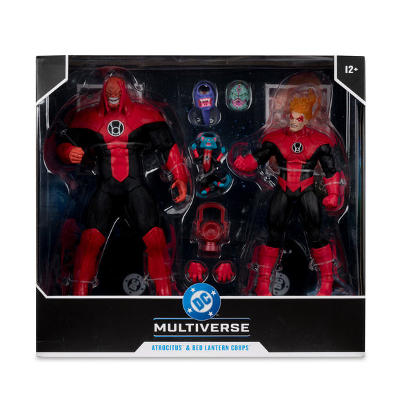 DC Multiverse Green Lantern Atrocitus and Red Lantern Corps 2 Pack - McFarlane Toys