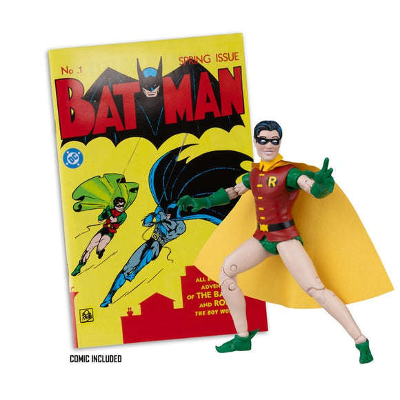 DC Direct Page Punchers Robin Dick Grayson Batman #1 PLATINUM - McFarlane Toys