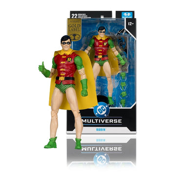 DC Multiverse Silver Age Robin Gold Label - McFarlane Toys
