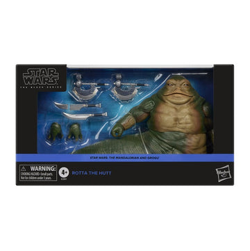 Star Wars Black Series 6" Mandalorian & Grogu Rotta The Hutt