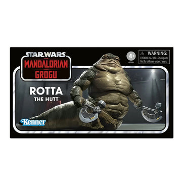 Star Wars Vintage Collection 3.75" Mandalorian & Grogu Rotta The Hutt