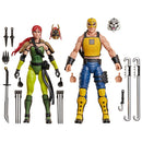 G.I. Joe Classified Series 6" Figure #212 Ninja Force Scarlett and T'Jbang-2
