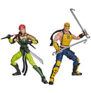 G.I. Joe Classified Series 6" Figure #212 Ninja Force Scarlett and T'Jbang-3