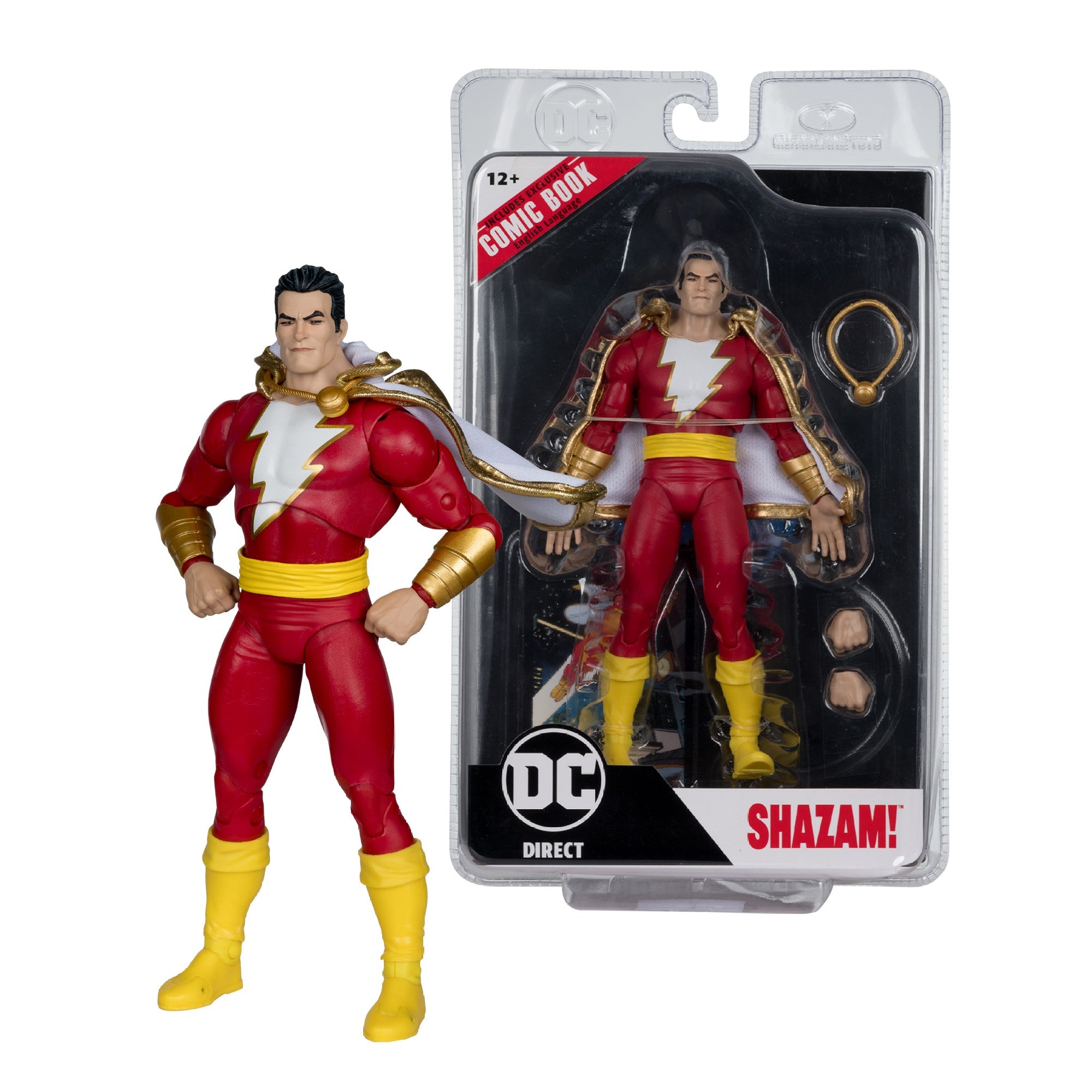 DC Direct Page Punchers Shazam 7" Dawn of DC - McFarlane Toys