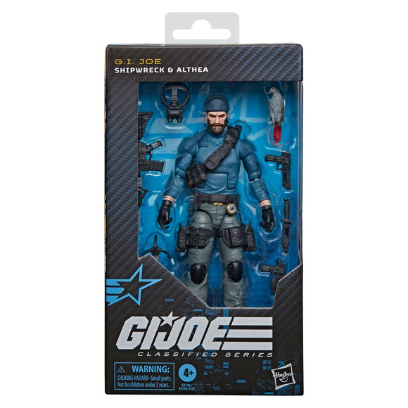 G.I. Joe Classified Series 6" Figure #230 Shipwreck & Althea