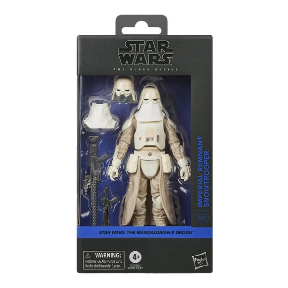 Star Wars Black Series 6" Mandalorian & Grogu Imperial Remnant Snowtrooper