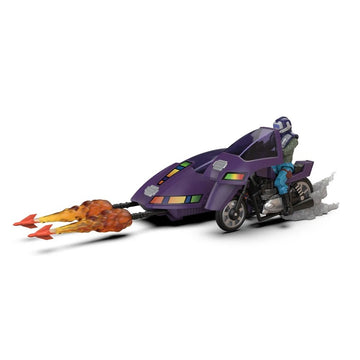 M.A.S.K. Stealth Submarine Cycle SSC Vehicle with Sly Rax Action Figure - 0