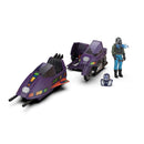 M.A.S.K. Stealth Submarine Cycle SSC Vehicle with Sly Rax Action Figure-3