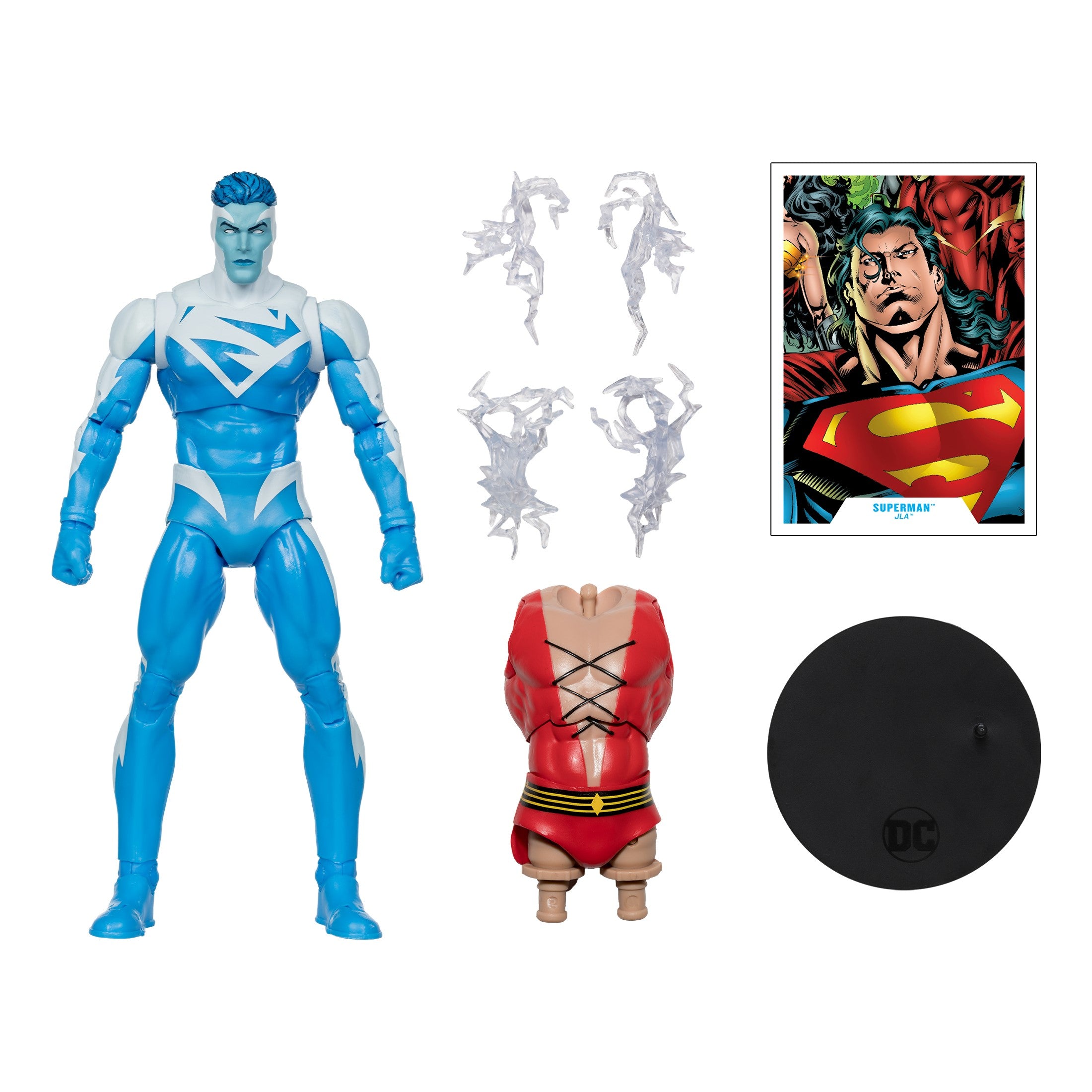 DC Multiverse JLA Superman BAF Plastic Man - McFarlane Toys - 0