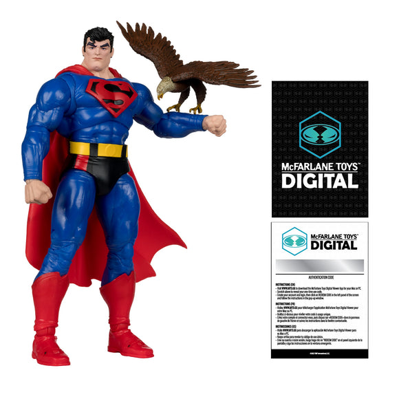DC Multiverse Superman Our Worlds At War - McFarlane DC Direct Digital