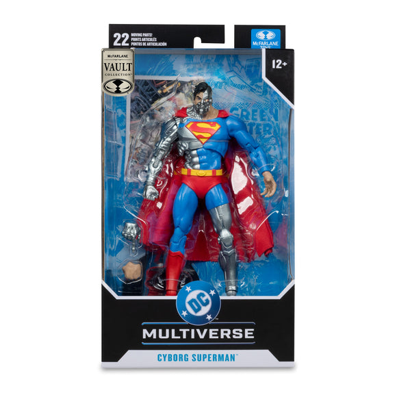DC Multiverse Vault Collection Cyborg Superman Revenge of the Green Lantern - McFarlane Toys