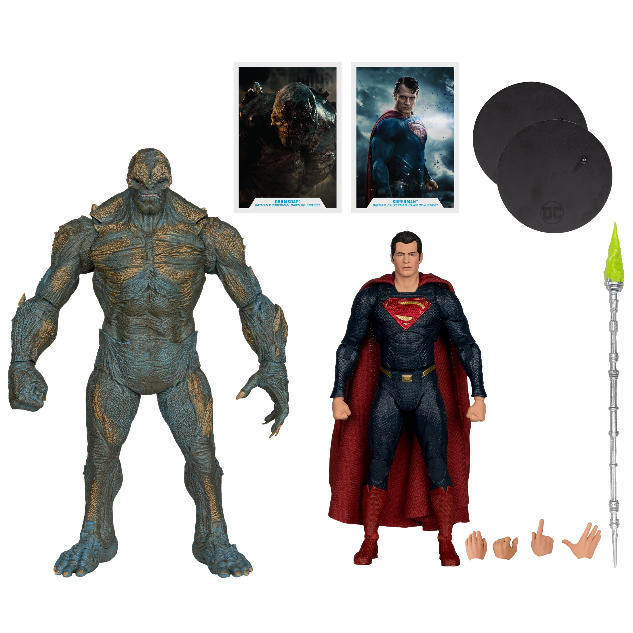 DC Multiverse Batman vs Superman Doomsday vs Superman 2 Pack - McFarlane Toys