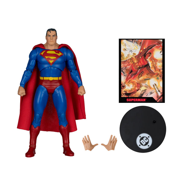 DC Direct Page Punchers Superman Justice with Comics PLATINUM - McFarlane
