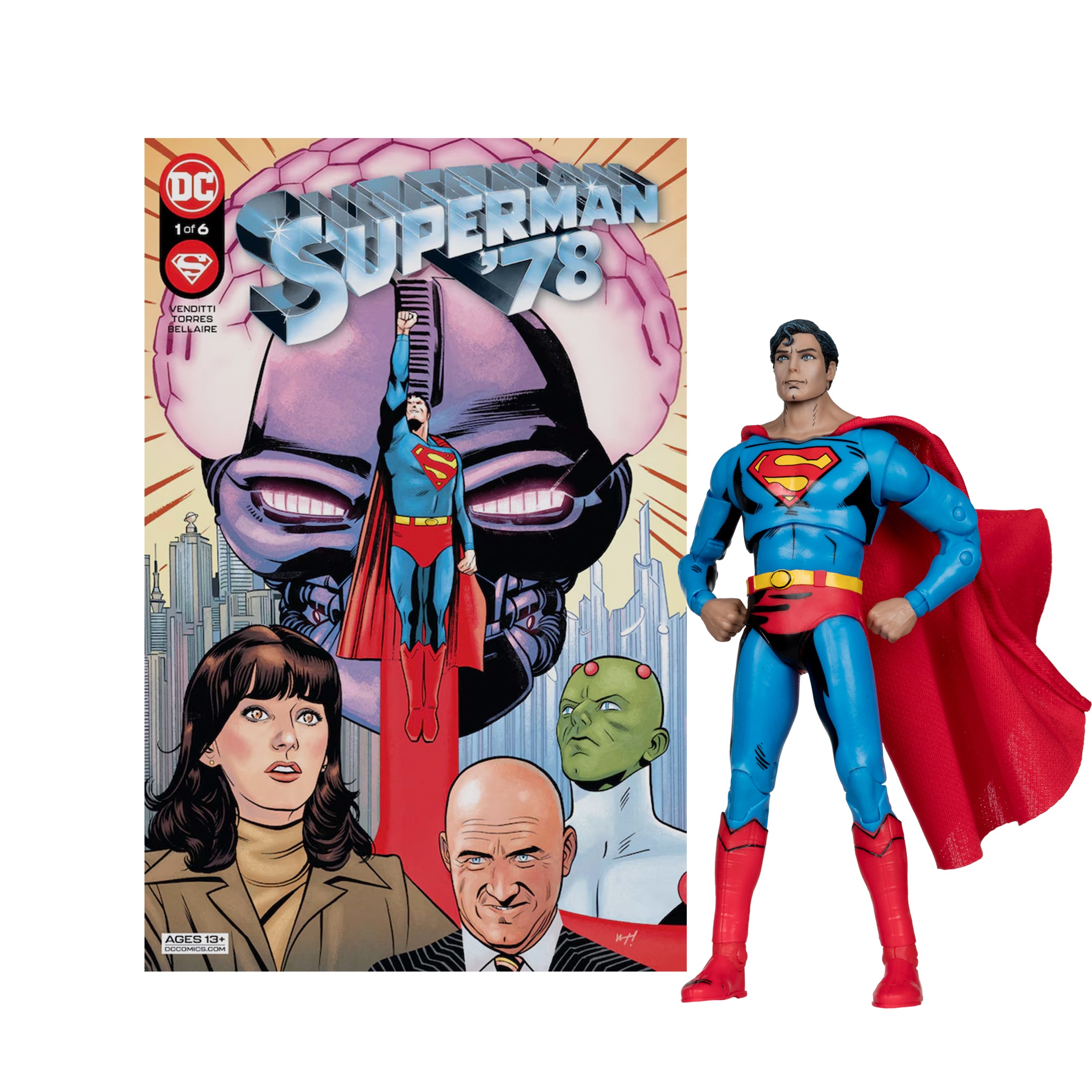 DC Direct Page Punchers Superman 7