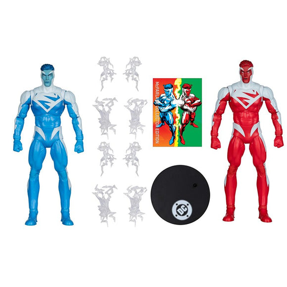 DC Multiverse Collector Edition Superman Blue vs Superman Red - McFarlane Toys