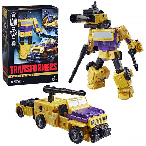 Transformers Voyager Class Age of the Primes Combaticon Swindle