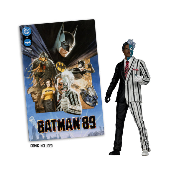 DC Direct Page Punchers Two-Face Batman 89 with Comic PLATINUM - McFarlane