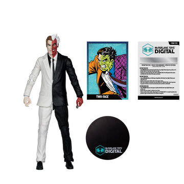DC Multiverse Two-Face Silver Age PLATINUM - McFarlane DC Direct Digital - 0