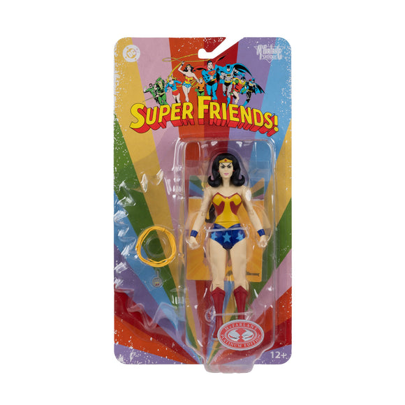 DC Retro Super Friends Evil Wonder Woman 6" Figure PLATINUM - McFarlane Toys