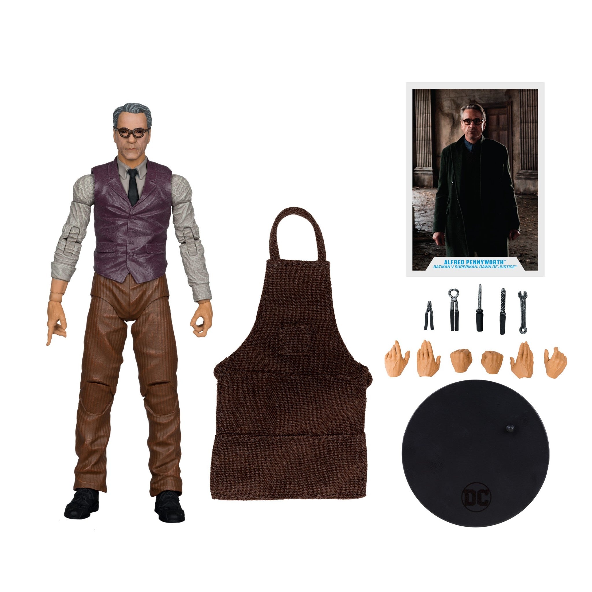 DC Multiverse Batman vs Superman Dawn of Justice Alfred Pennyworth - McFarlane - 0