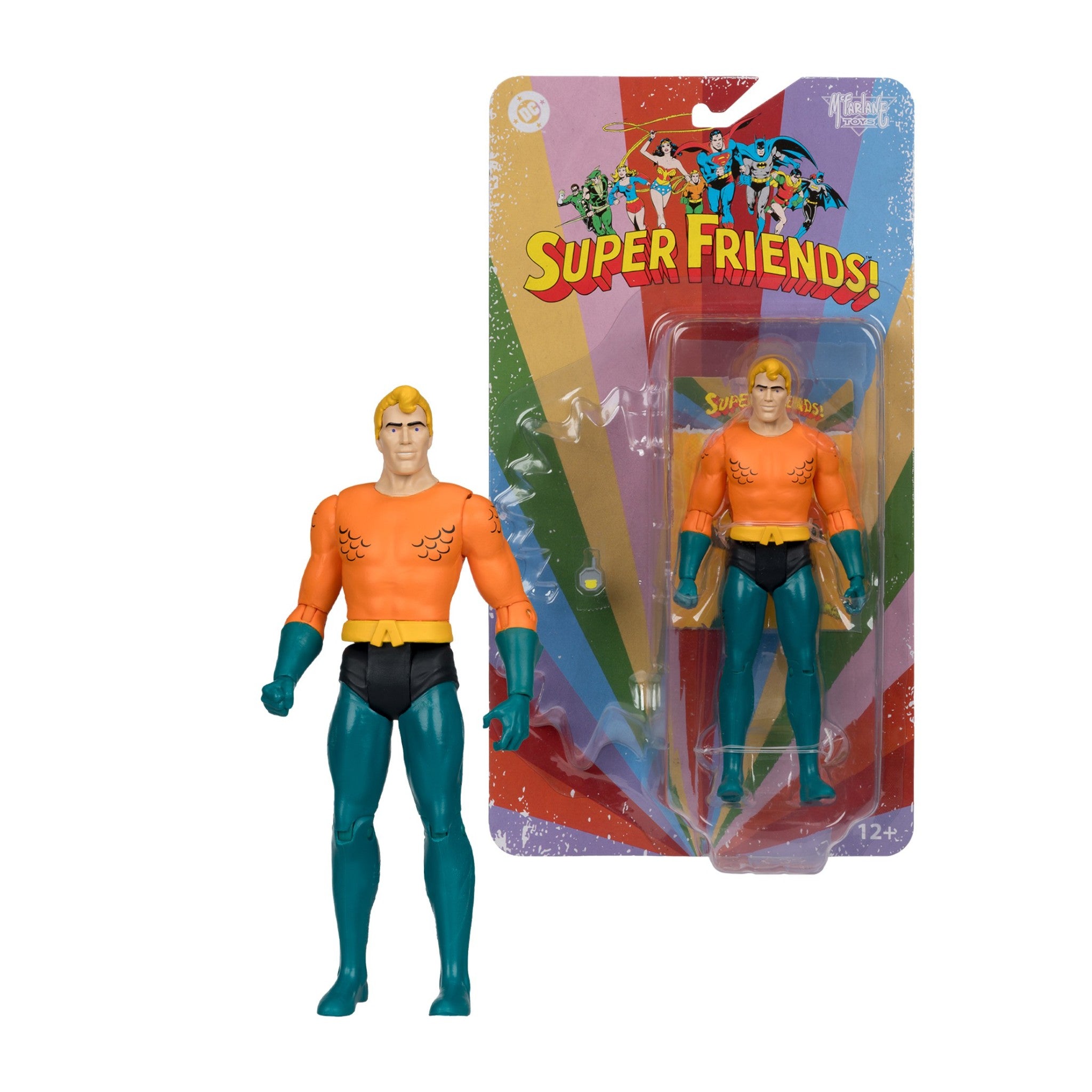DC Retro Super Friends Aquaman 6" Figure - McFarlane Toys