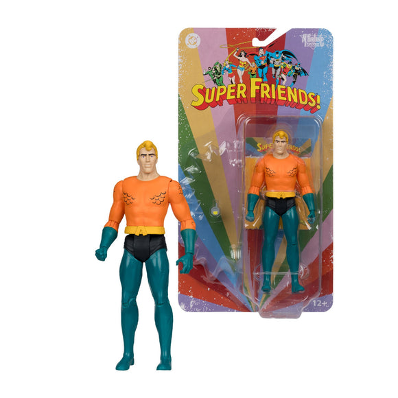 DC Retro Super Friends Aquaman 6" Figure - McFarlane Toys