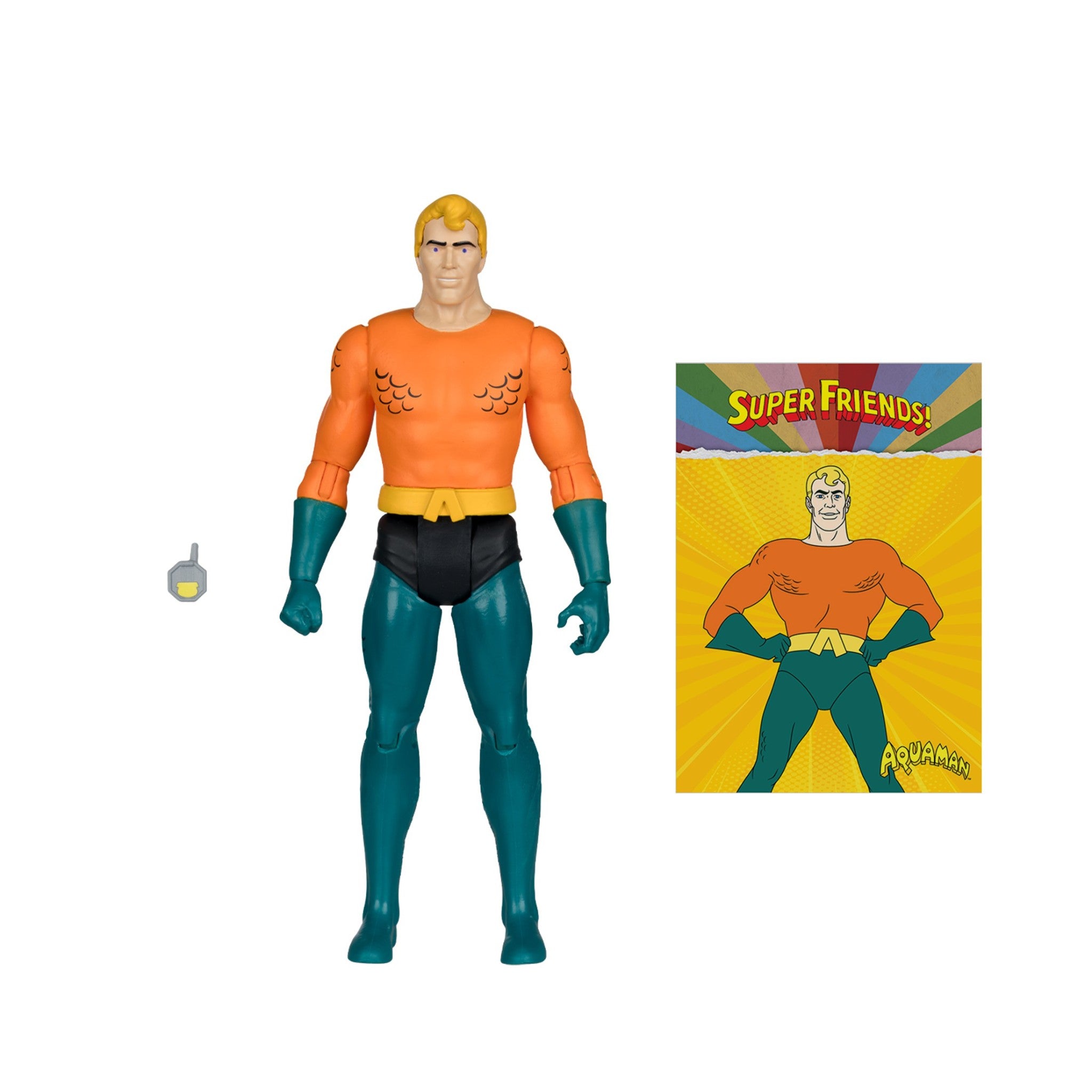 DC Retro Super Friends Aquaman 6" Figure - McFarlane Toys - 0