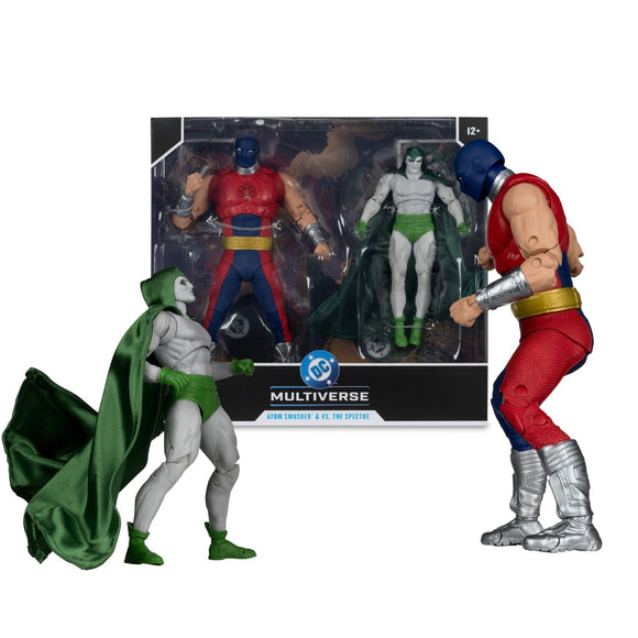 DC Multiverse JSA Black Vengeance Atom Smasher vs Spectre - McFarlane Toys