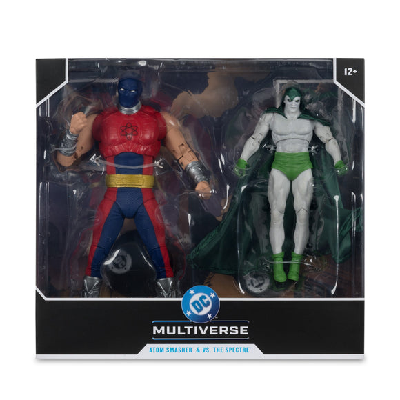 DC Multiverse JSA Black Vengeance Atom Smasher vs Spectre - McFarlane Toys