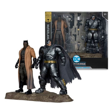 DC Multiverse Batman vs Superman Batman Knightmare & Batman Armored Gold Label