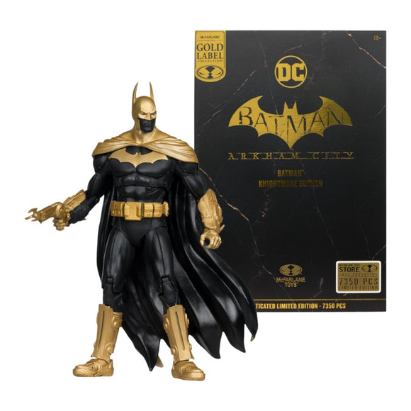 DC Multiverse Batman Arkham City Knightmare Edition Gold Label - McFarlane Toys