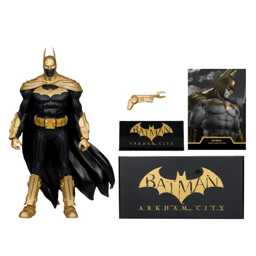 DC Multiverse Batman Arkham City Knightmare Edition Gold Label - McFarlane Toys - 0
