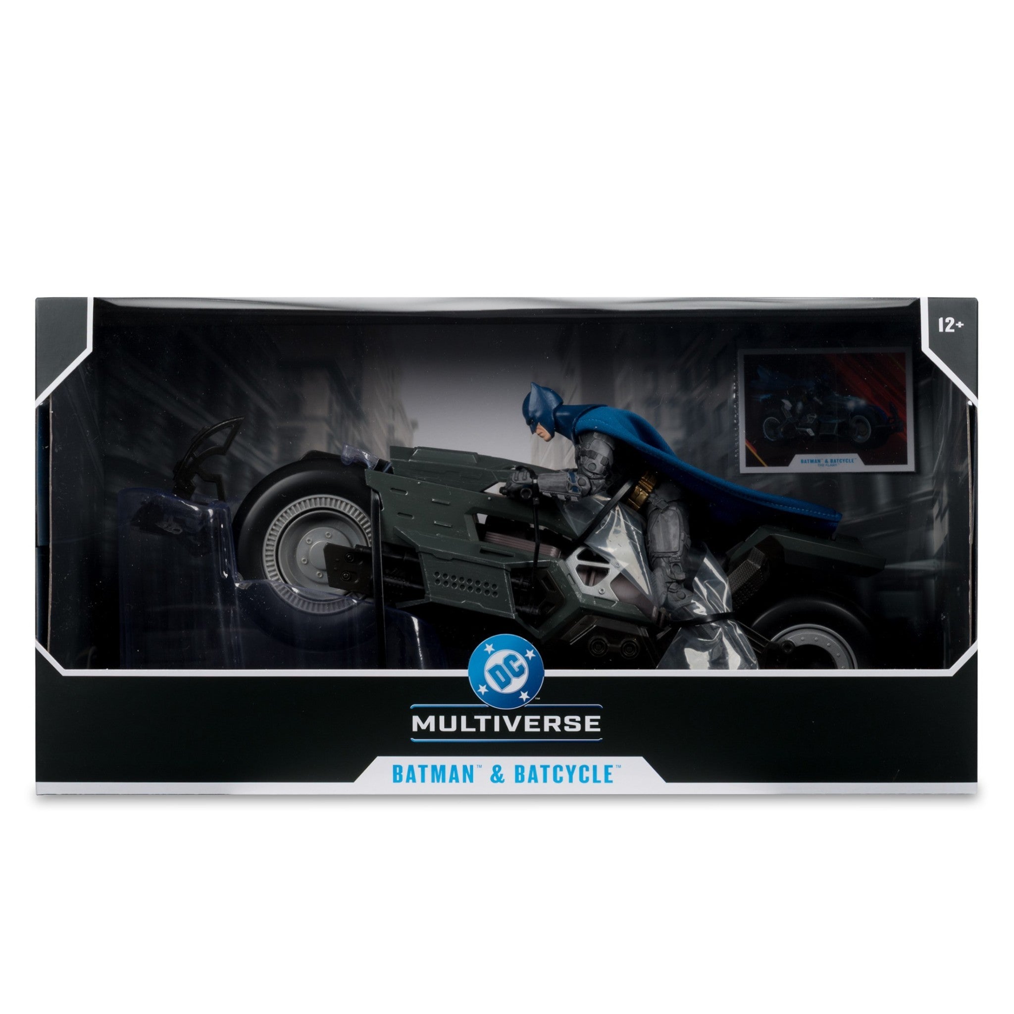 DC Multiverse Flash Moie Batman & Batcycle 2 Pack - McFarlane Toys