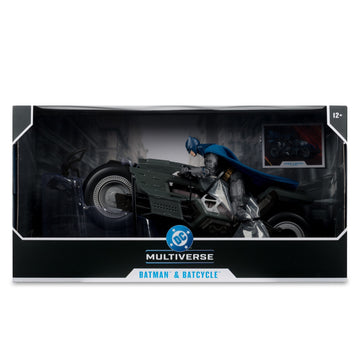 DC Multiverse Flash Moie Batman & Batcycle 2 Pack - McFarlane Toys