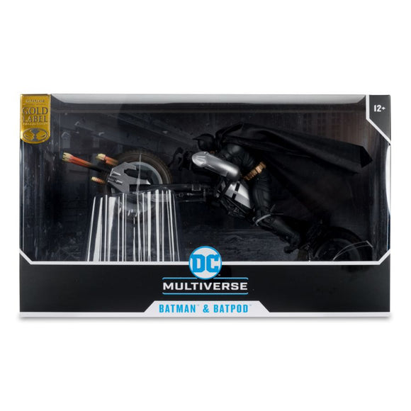 DC Multiverse The Dark Knight Rises Batman & Batpod - McFarlane Toys